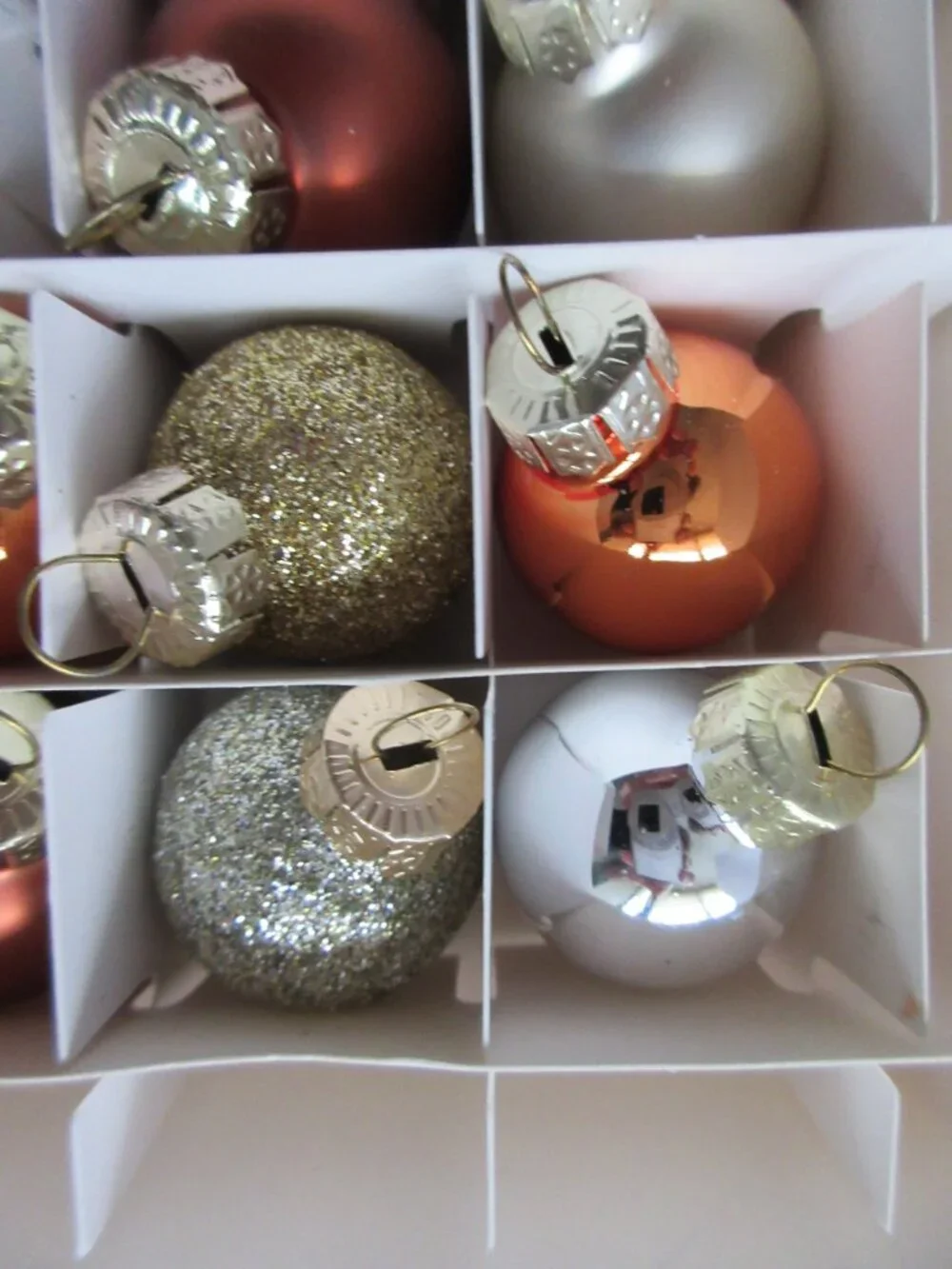 Target Wondershop Handcrafted Mini Glass Christmas Ornament 2 Boxes/32 total